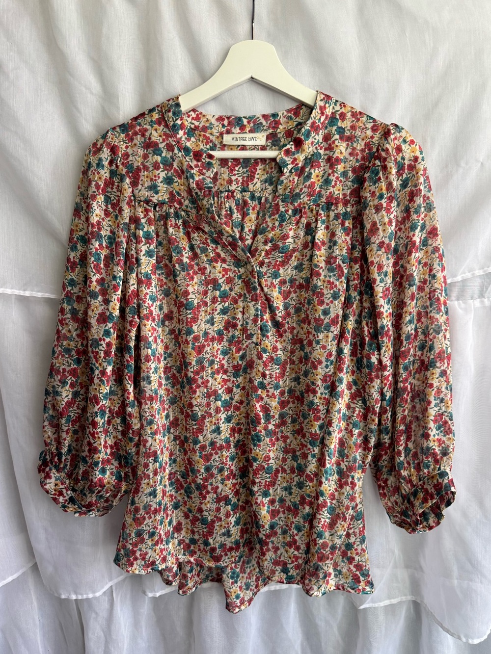 Vintage Love Floral Blouse